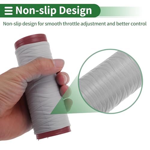 1.57" /40 mm 1.57 "/40 mm Motorcycle Hand Grips Cover Kit Non Slip Silicone Handlebar Grips Beige 1 Set Spiral Cross Pattern - color: Beige