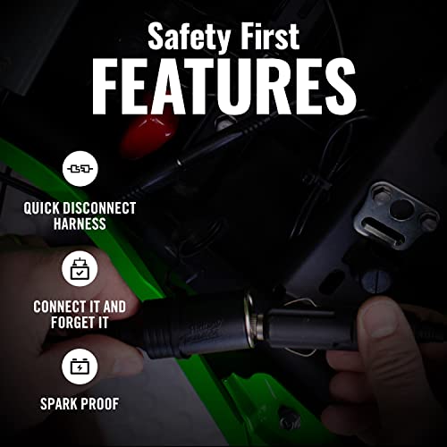 Battery Tender Female Cigarette Lighter Adapter - Connects Battery Tender Charger to Standard 12V Cigarette Lighter Socket - SAE Quick-Connect to 12V Socket Adapter - 081-0069-8