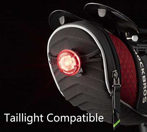 ROCKBROS Bike Saddle Bag Bicycle Seat Bag 3D Shell Saddle Bag Under Seat Cycling Seat Pack for Mountain Road Bike Bicycle Red - color: Red