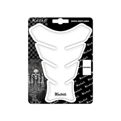 Keiti Motorcycle Tank Pad Small SM1230 (Clear) - color: Clear