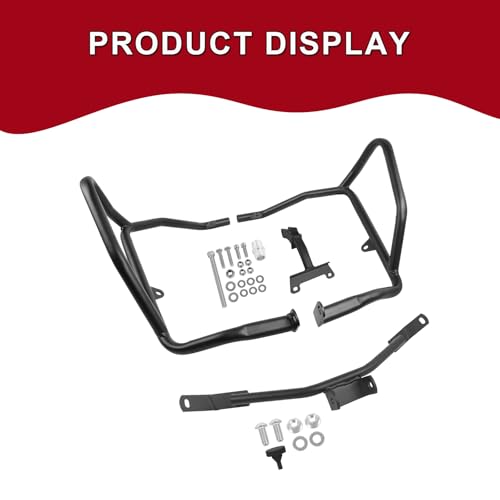 Highway Crash Bar Engine Guard Compatible with Honda CRF1100L CRF 1100L Africa Twin Adventure Sports DCT 2024 2025 (upper) - size: upper