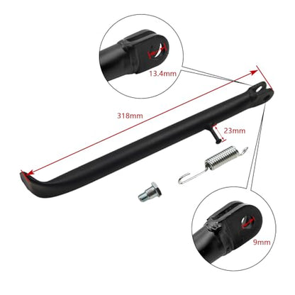 30cm 12Inch Universal Kick Stand with Spring Fit for 70cc 90cc 110cc 125cc 138cc 140cc 150cc 200cc Dirt Pit Bike (SDG SSR, Taotao, Coolster, KL10) Motorcycle