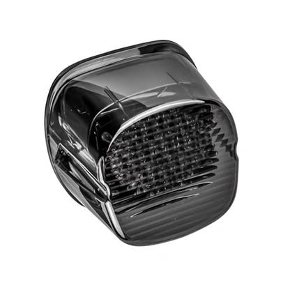 Eagle Lights Strobing LED Brake Light for Harley Davidson Motorcycles with Bottom License Plate Window - Smoked - color: Smoked with Bottom License Plate Window