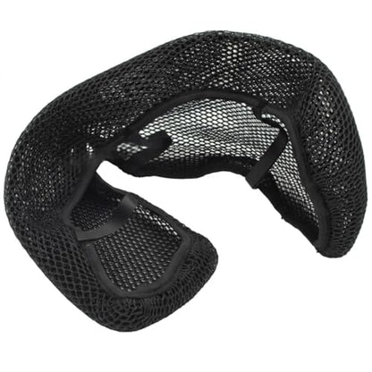 Motorcycle Seat Cover for Aprilia Tuareg 660 2021-2023, 3D Mesh Airflow Breathable Seat Cushion Protector, Anti-Slip Heat Insulation Sun-Proof Saddle Pad Accessories
