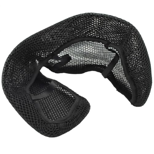 Motorcycle Seat Cover for Aprilia Tuareg 660 2021-2023, 3D Mesh Airflow Breathable Seat Cushion Protector, Anti-Slip Heat Insulation Sun-Proof Saddle Pad Accessories