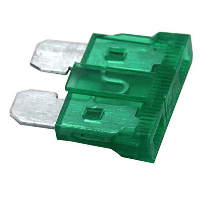 ZOOKOTO Inline Fuse Holder, ATC/ATO 16 AWG Gauge Copper Wire Car Auto Blade Fuse Waterproof with 30 AMP Fuse(2 Pack - size: 30A
