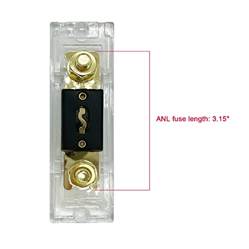 60AMP ANL Fuse Holder Kit, 3 Pack - size: 60A