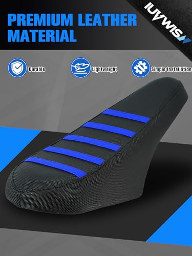 Non-Slip Seat Cover Compatible Fit for Ridstar Q20/Q20 Pro Lite EBike E-Bike, Electric Bike Soft Seat Cover Blue - color: blue