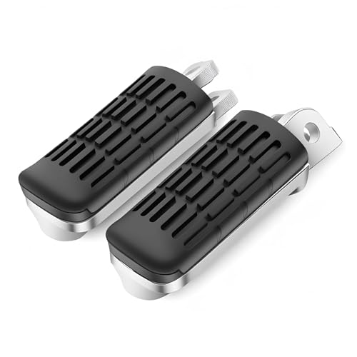 Motorcycle Footpegs Footrests Front Foot peg For Honda VTR1000 F VFR800 CB500 CB400 SF CB600 Hornet CBR600 CBR750F 1000F CB750 1300SF F2 F3 - color: Black#4