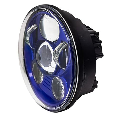 Eagle Lights Indian Scout Blue Headlight Kit - Fits 2014 to Current Scout 60, Scout and Bobber - color: Blue