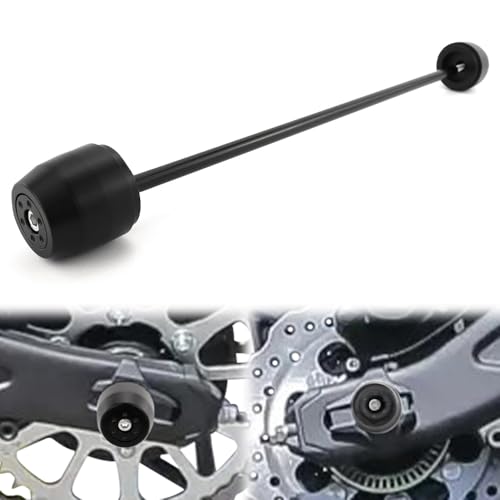 Xitomer Rear Axle Sliders Fit for Z650 Ninja 650 2017-2024, Z650RS 2021-2025, Motorcycle Rear Fork Wheel Frame Sliders Crash Protector (Rear) - style: Rear