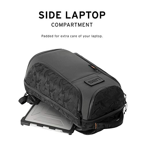 URBAN ARMOR GEAR UAG 24-Liter Backpack Lightweight Tough Weather Resistant Laptop Backpack, fits up to 16-inch, Standard Issue Grey Midnight Camo - color: Standard Issue - Grey Midnight Camo, size: 24-Liter