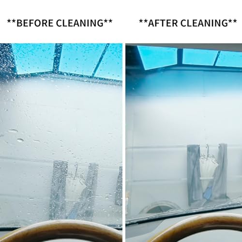 Windshield Oil Film Remover - 150g Grease Cleaner Cream | Auto Glass Cleaner With Sponge For SUV RV Trailer Tractor Headlight Motorcycle Helmet Visor Mirror Vehicle Detailing