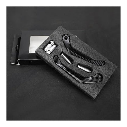 Motorcycle Handlebar Grips Brake Clutch Levers Guard Protector Handguard FOR CBR250 CBR 250 CBR250R CBR250RR 2011-2024 - color: Silver No Logo