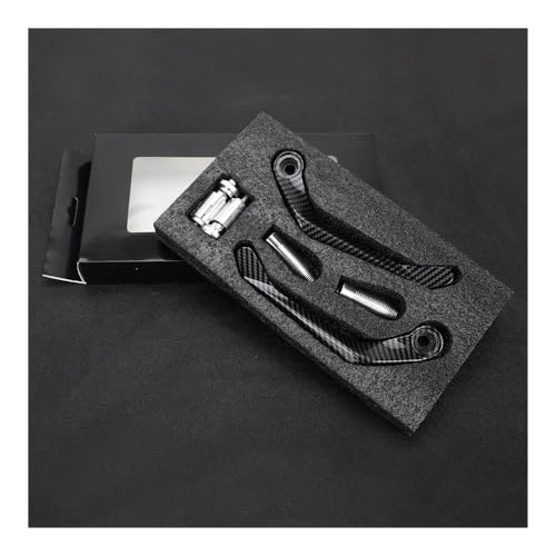 Motorcycle Handlebar Grips Brake Clutch Levers Guard Protector Handguard FOR CBR250 CBR 250 CBR250R CBR250RR 2011-2024 - color: Silver No Logo