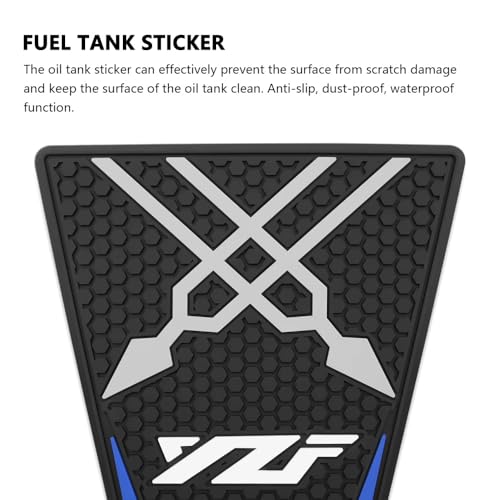 for YZF-R7 YZFR7 2021-2025 2024 2026 Motorcycle Tank Pad Side Grips Gas Fuel Oil Knee Protector Stickers Decals YZF R7 2025 (b) - color: B