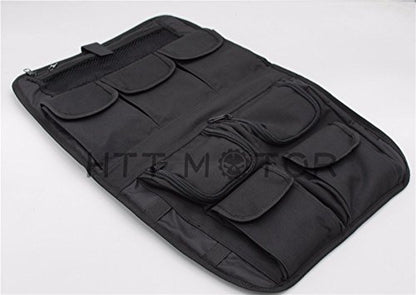 LA03- Tour Pack Lid Organizer Black Compatible with Harley Davidson All - size: Tour Pak Bag