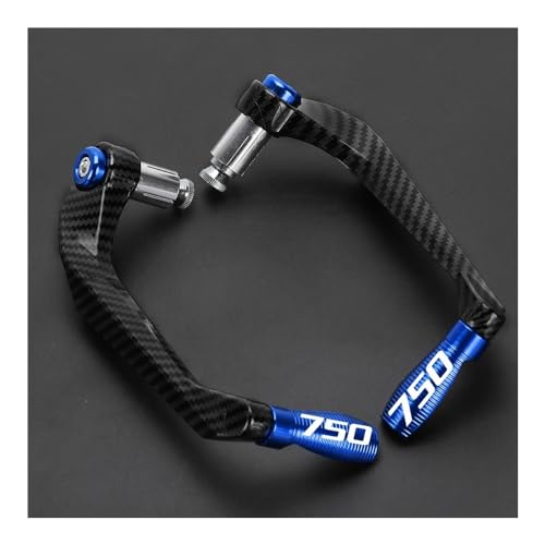 Brake Lever Guard Protector Motorcycle Handlebar Grips Guard Brake Clutch Levers Protector For SU&ZUKI GSR750 GSXS750 GSXR750 GSR GSX-S GSXR 750 1999-2024 - color: Blue With LO-GO