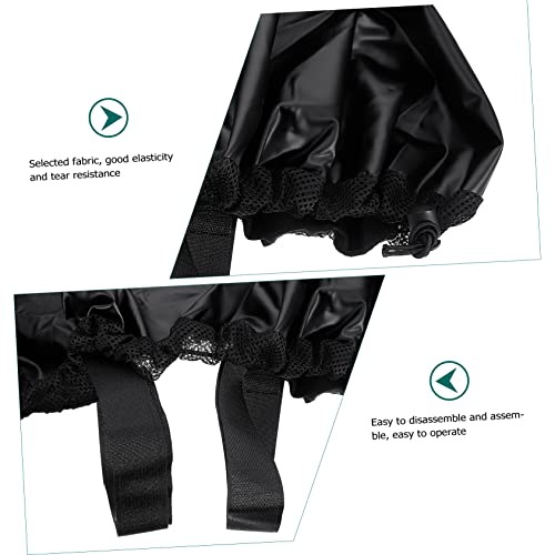 OUNONA Waterproof Motorcycle Seat Cover Flexible Sun Protection Pad for Bikes
