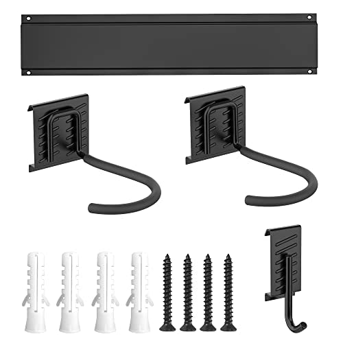 Ultrawall Bike Rack, Garage Bike Rack Wall Mount for 2 Bicycle and 1 Helmet, Heavy Duty Bike Storage for Home Space Saving Holds Up to 100lbs (Pack of 2) - size: 2 bike (Pack of 2)