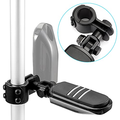 Motorcycle Highway Foot Pegs Motorcycle Highway Pegs Foot Rest Compatible with Harley Road King Street Glide Honda Suzuki Yamaha with 1"(25mm), 1 1/4" (32mm), 1 1/3" (34mm) Engine Guard