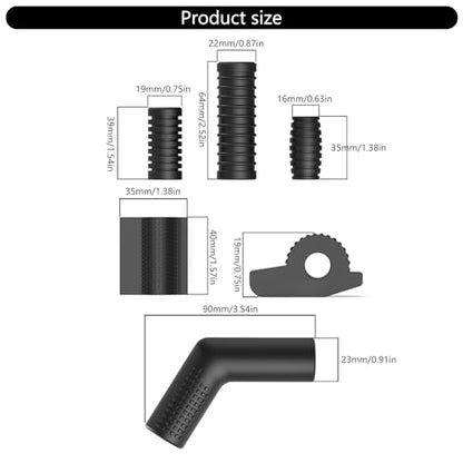 Universally Motorcycle Shifter Gear Lever Pedal Rubber Covers Antiskid Foot Peg Toe Protector Accessories - color: Red