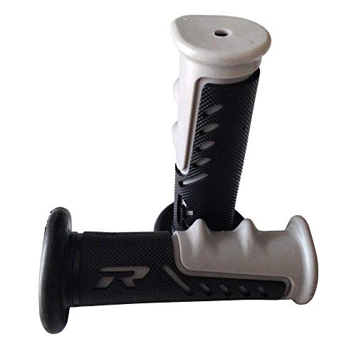 XH4077- Atv Watercrafts Inchesr Inches Engraved Gel Grips Gray Compatible With Atv Quad Yamaha Kawasaki Polaris Seadoo Bombardier Jet Ski Foreman Recon Rincon