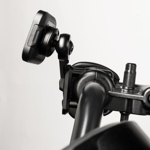 Peak Design Mobile Motorcycle Brake/Clutch Phone Mount, Qi2 Charging, SlimLink Mounting Technology, Rigid Arm, Fits a Variety of Brake and Clutch Perches, Vibration Isolator, Motorcycle Phone Mount