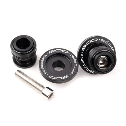 Fit For 2026 Z900 Z900RS Z900SE Z 900 2017-2026 2025 Motorcycle CNC Swingarm Spool Sliders Stand Screw Swing Arm Sliders - color: Black