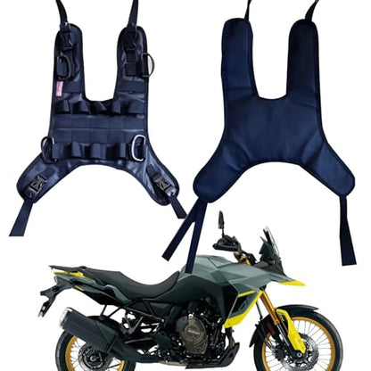 Universal Motorcycle Tank Bag Mounting Base,Tank Cover for Motorcycle Fuel Tank Bag/Bumper Bag/Clash Bar Bag - Motor Tank Expansion Storage Accessories (Tank mount waterproof)