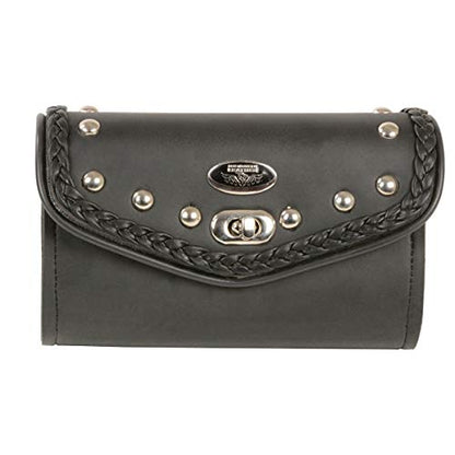 SH49908 Black Small PVC Windshield Bag