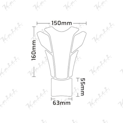 Keiti Motorcycle Tank Pad Joker KT8550
