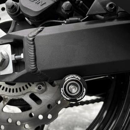 Compatible with KTM 390 790 890 1050 1090 ADVENTURE 2022-2024 2025 2026 CNC Motorcycle M10 Swingarm Spools Sliders Stand Screw (Black) - color: Black