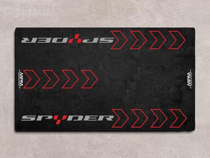 Garage Mat for Can-Am Spyder Motorcycle Model, Parking mat, Pit Mat, Washable Non-Slip Garage and Showroom Floor Carpet-Rug (110.2 x 63/280 x 160cm)