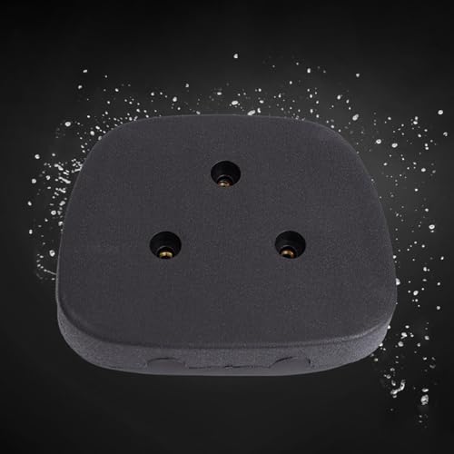 Motorcycle Sissy Bar Backrest Pad Detachable Leather Pad Rear Back Rest Pad Comfortable for Electric Motorcycle, 16.5cmx13.5cm