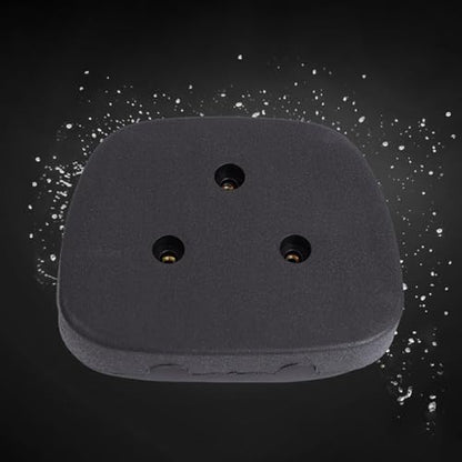 Motorcycle Sissy Bar Backrest Pad Detachable Leather Pad Rear Back Rest Pad Comfortable for Electric Motorcycle, 16.5cmx13.5cm