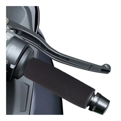 Motorcycle Handlebar Grips 4/1PCS Motorcycle Handlebar Cover Slip-on Anti Vibration Comfort Grip Sleeve Foam Anti-Slip Moto Handle Levers Grips - color: 2 pcs