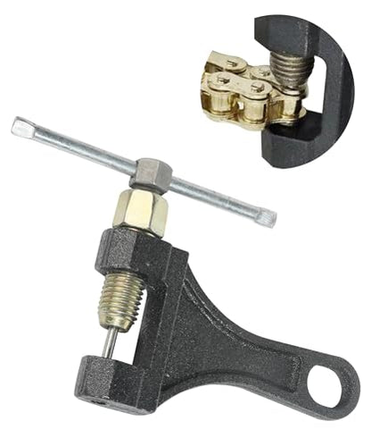 bylikeho Chain Breaker,Chain Breaker Riveting Tool,Motorcycle Chain Breaker,Car Accessories Chain Tool for Dirt Pit Bike ATV Motorcycle Bicycle Chain Break #420 428 520 525 528 530, 1360CLQ001