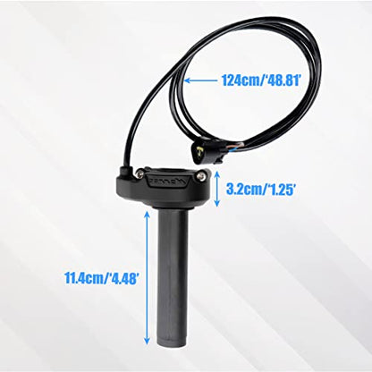 OEM Electronic Throttle Grips Handlebar for Sur Ron LBX/S Segway X160 X260, High-Precision Original SurronThrottle Grip with Cable, Motorbike Accelerator for Surron Throttle Replacement
