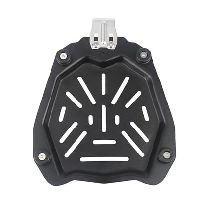 Motorcycle Rear Luggage Rack Motorcycle Rear Luggage Box Bracket Plate Trunk Boot Quick Release Base Shelf Holder Toolbox Carrier - color: 36L Iron