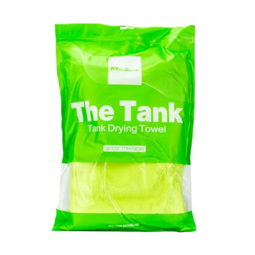 Maxshine Universal Car Drying Towel 30” x 30” | 1600GSM Plush Double-Sided Microfiber | Super Absorbent Rinse-Free Drying Towel for Car Wash & Detailing | Scratch-Free, Lint-Free Auto Care Cloth - size: 29" x 29" Green