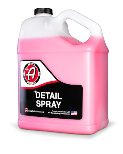 Adam's Polishes Detail Spray - Quick Waterless Detailer Spray For Car Detailing, Polisher Clay Bar & Wax Boosting Tech, Add Shine Gloss & Depth - size: 128 Fl Oz (Pack of 1)
