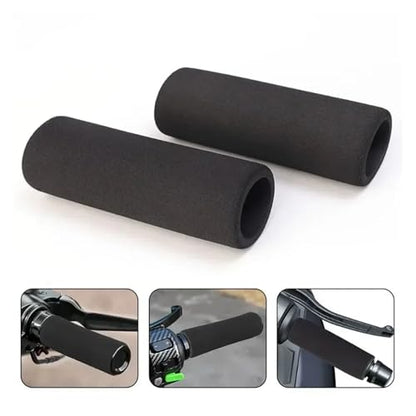 Foam Anti-Slip Handle Levers Compatible with Most Motorcycles Handlebar Cover Anti Vibration Comfort Grip Sleeve - color: 4pcs