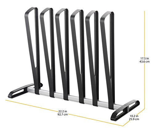 Whitmor 3 Pair Boot Rack - Adjustable Heavy Duty Frame - Black - size: 3 Pair