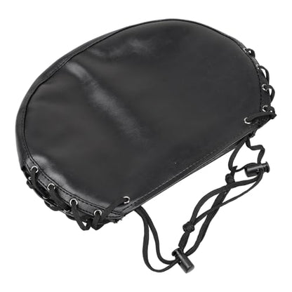 Black Motorcycle Rider Backrest Organizer Bag Sissy Bar Bag for Harley Touring Electra Glide Street Glide CVO Road Glide Limited Tri Glide Softail Dyna Sportster