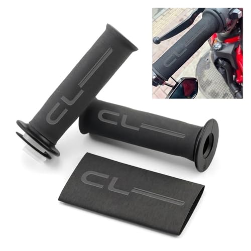 for Hon&da CL500 CL300 CL 500 CL 300 2022 2023 2024 Motorcycle Rubber Heat Shrinkable Handlebar Grips Glove Cover Handlebars Grips - color: Black Cl