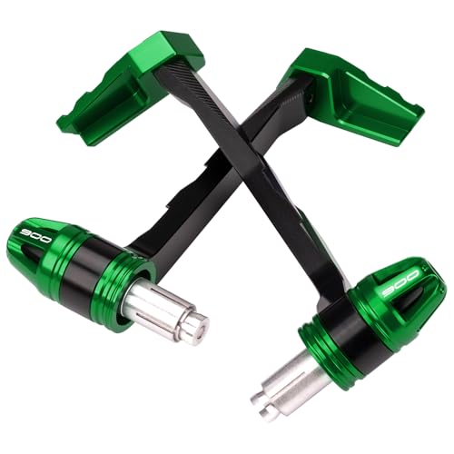 Motorcycle Brake Clutch Lever Guard Protector for Z900 2017-2025 Z900SE 2022-2025 Z900RS 2018-2025 with Bar Ends Fits 7/8" Handlebars T6061 Aluminum Accessories (Green) - color: Green
