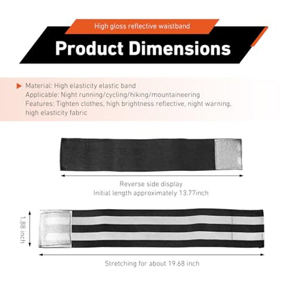 4 PCS High Visibility Reflective Bike Pant Clips, Elastic Universal Cycling Wrist Ankle Leg Straps, Night Safety Bicycle Trouser Cuff Clips for Road Mountain Bike Riding - color: Black