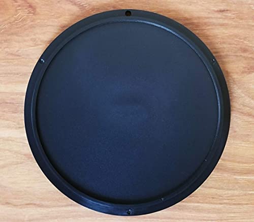 Motorcycle Kickstand Pad. Universal Fit. (Large) (Black) - color: Black