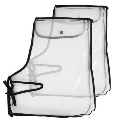 Motorcycle Handlebar Cover Waterproof Windproof Rainproof Oversized Design Easy Installation Protective Cover for Comfortable Riding